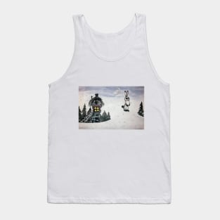 Hare under the moon. Tank Top